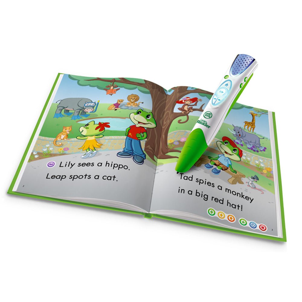LEAPFROG LEAPREADER READING AND WRITING SYSTEM - GREEN - Premium for Kids in Qatar | Toysaro.com